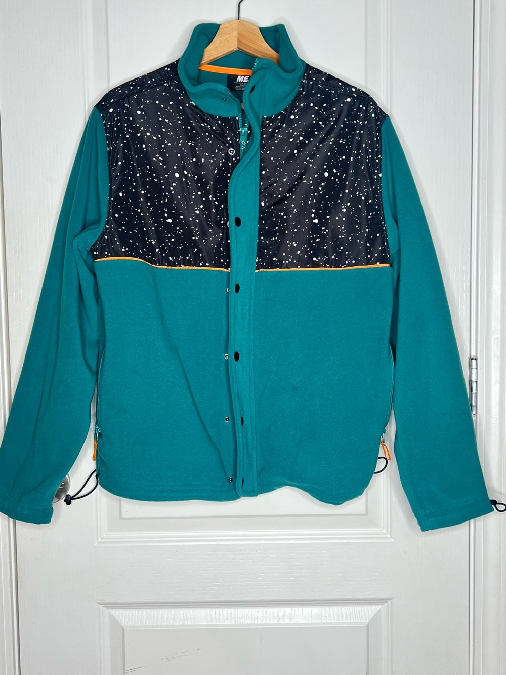 Melody Ehsani Teal Fleece Jacket